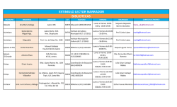 ESTIMULO LECTOR NARRADOR BIBLIOTECAS