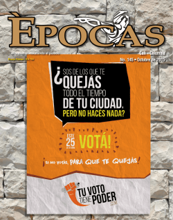 Octubre de 2015 - Revista Epocas