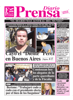 Edición 3870 Lunes 23 de Noviembre de 2015- CS5
