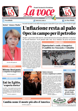 L`nflazione resta al palo