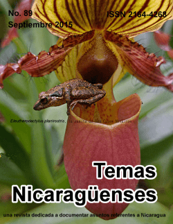 89 - Revista de Temas Nicaragüenses