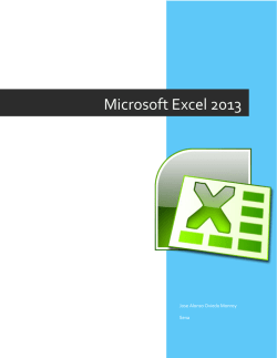 Ejercicios de Excel Básico