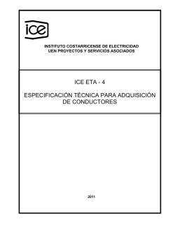 Normativa ICE ETAs