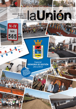 Marzo 2015 La Unión - Ayuntamiento de Los Palacios y Villafranca