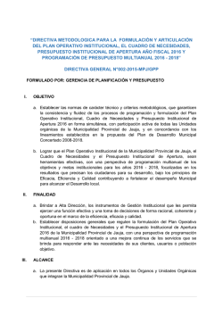 directiva formulacion del poi y pia 2016 mpj