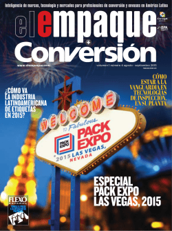 ESPECIAL PACK EXPO LAS VEGAS, 2015