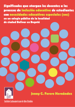 Significados que otorgan los docentes a los procesos de inclusi&oacute;n