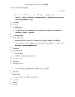 Gu&iacute;a de Examen Extraordinario de LEOyE 2 Lic. Beatriz Elena