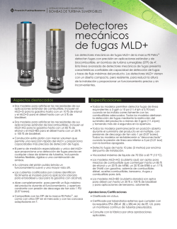 Detectores mec&aacute;nicos de fugas MLD+