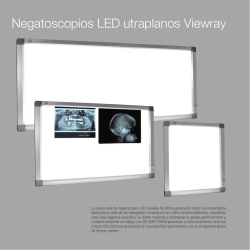 Negatoscopios LED utraplanos Viewray