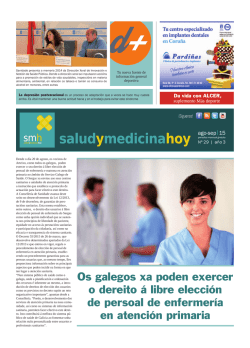 Agosto 2015 - Salud y Medicina Hoy