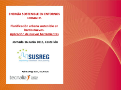 Planificación urbana sostenible en barrio nuevos _