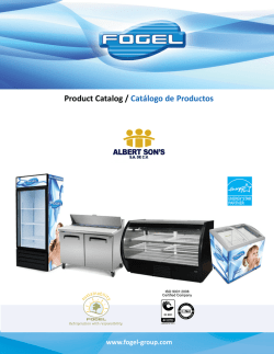 Product Catalog / Catálogo de Productos