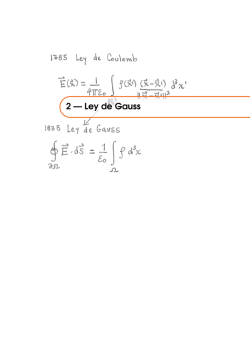 2 — Ley de Gauss