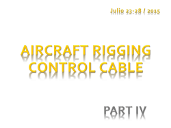 herramientas balance estatico de las superficies de control