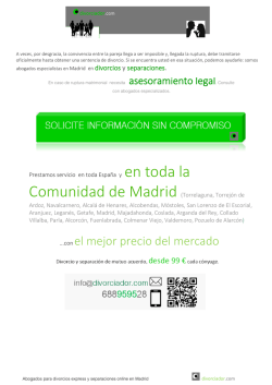 Divorcio express Madrid (pdf