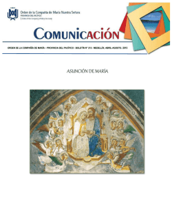 Boletín comunicación, mayo-agosto 2015