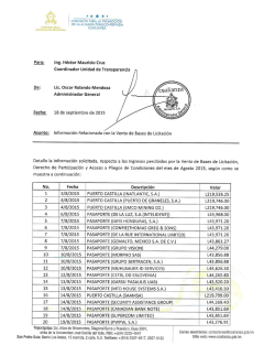 Detalle Derecho de Participación