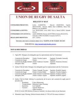 UNION DE RUGBY DE SALTA