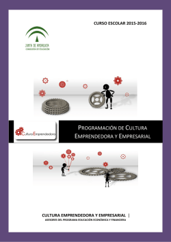 ropuesta programacion cultura emprendedora