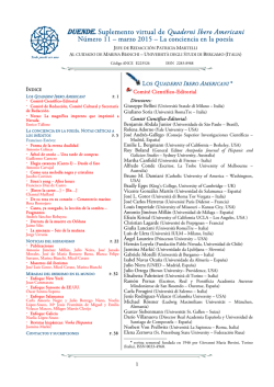 N.11 marzo 2015 - Quaderni Ibero Americani