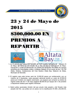 Convocatoria (PDF )