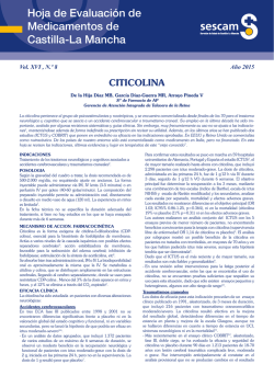 citicolina - Servicio de Salud de Castilla