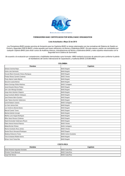 Formadores Certificados WBO