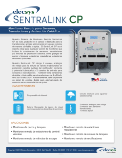SentraLink CP Sensor/Transducer Remote