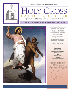 480-947-7447 - Holy Cross Catholic Church