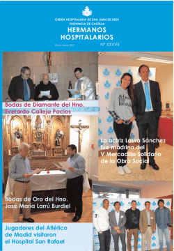HH marzo 2015 - Hermanos de San Juan de Dios