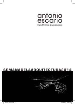 antonio escario - Universidad Politécnica de Valencia
