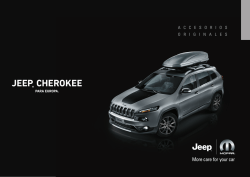 jeep cherokee - JEEP® RENEGADE. Original Accessories by Mopar