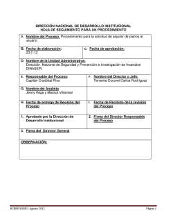 Procedimiento para la Solicitud de Alquiler de Planos al Usuario