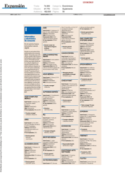 Informática y electrónica de consumo