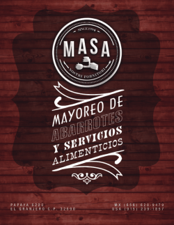 aderezos y salsas