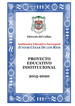 PEI 2015 - Parrroquial Junior César de los Ríos