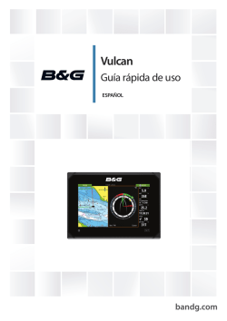 Vulcan Guía rápida de uso