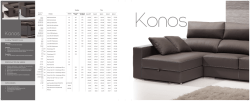 Folleto KONOS - PDF - Fábrica de sofás online