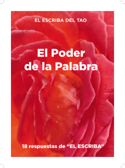 el poder de la palabra