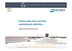 Claves para una correcta contratación eléctrica
