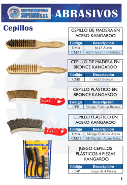 ABRASIVOS - importadora superior sas