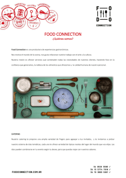 Servicio Formal - Food Connection