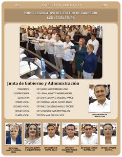 Estructura Legislativa LXII.pages - Poder Legislativo del Estado de