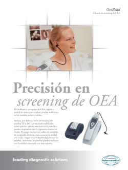 OtoRead leading diagnostic solutions