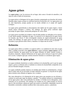 Aguas grises