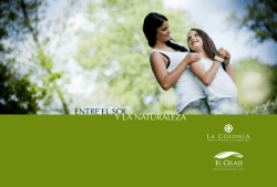 ENTRE EL SOL Y LA NATURALEZA