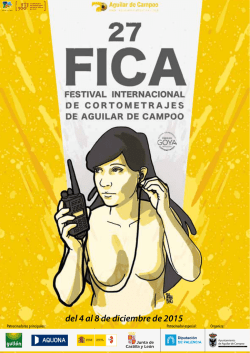 Programación FICA 2015 - Cultura de Castilla y León