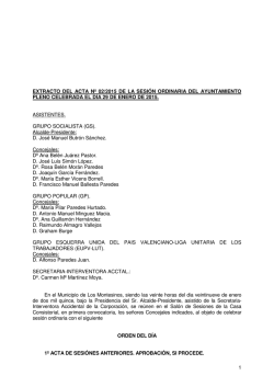 acta de la sesión ordinaria del ayuntamiento pleno celebrada el día