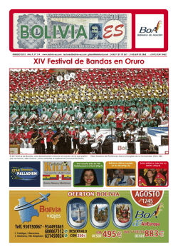 XIV Festival de Bandas en Oruro - bolivia-es